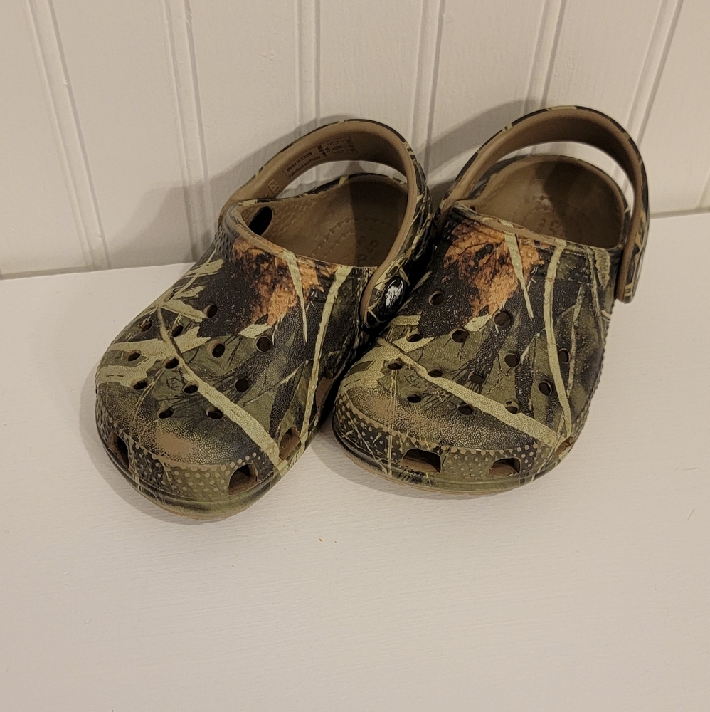 Toddler Camo Crocs